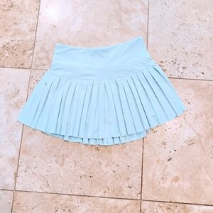 Goldhinge Mist Pleasted Tennis Skirt